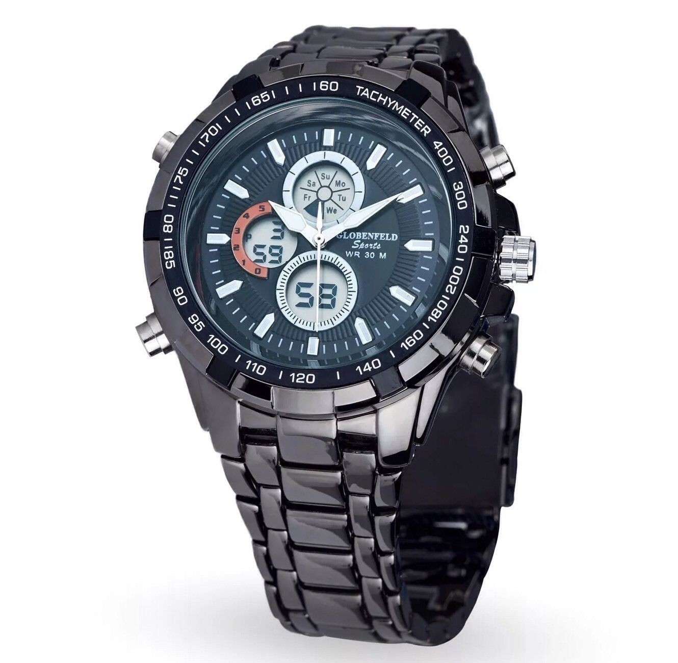 globenfeld sport shark grey watch